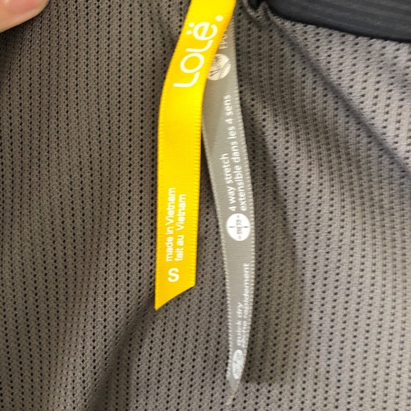 Lole grey light weight fall jacket - Picture 7 of 7